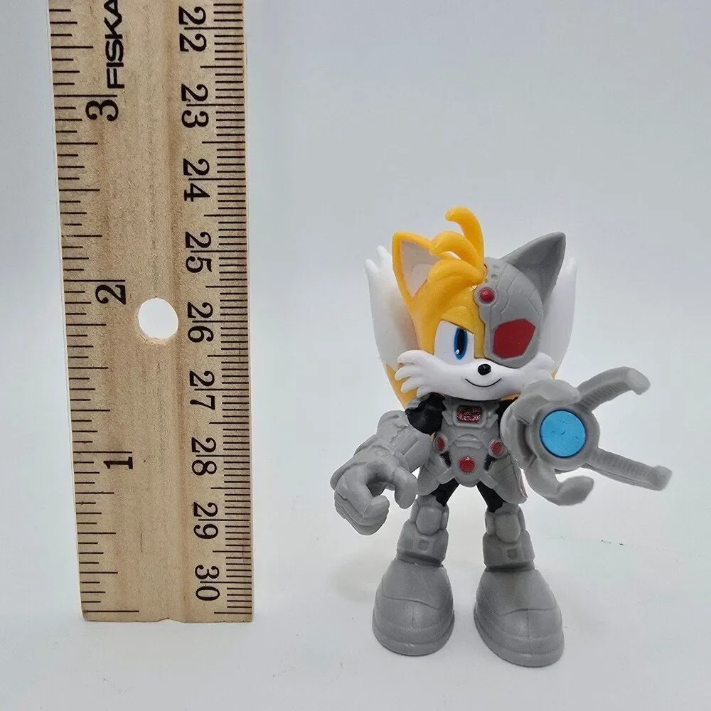 Jakks Pacific DC Comics X Sonic the Hedgehog 2.5” Tails Cyborg Mini McMcFarlane